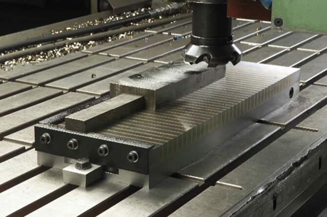 Magnetic Chuck Bed for Lathe